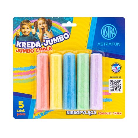 Kreda Astra Jumbo chodnikowa, 5 sztuk