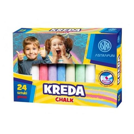 Kreda Astra chodnikowa, 24 kolory