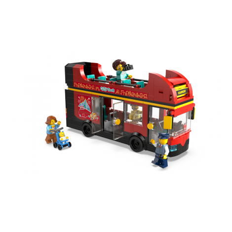 LEGO City 60407 Autokar czerwony piętrowy - 2