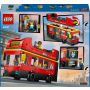 LEGO City 60407 Autokar czerwony piętrowy - 4