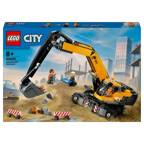 LEGO City 60420 Żółta koparka