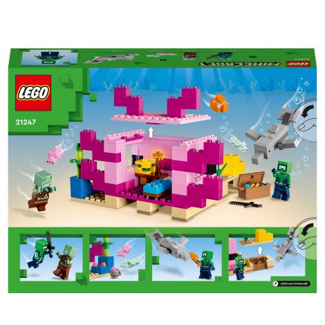 LEGO Minecraft 21247 Dom aksolotla - 3
