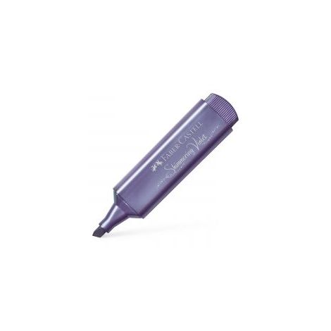 Zakreślacz Faber-Castell 1546 metaliczny, fioletowy - 3