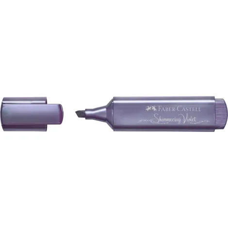 Zakreślacz Faber-Castell 1546 metaliczny, fioletowy