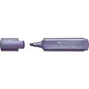 Zakreślacz Faber-Castell 1546 metaliczny, fioletowy