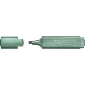 Zakreślacz Faber-Castell 1546 metaliczny, zielony