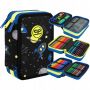 Piórnik składany Coolpack Jumper 3k, Atlantis z wyposażeniem - 3