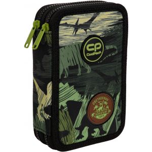 Piórnik składany Coolpack Jumper 2k, Adventure Park z wyposażeniem