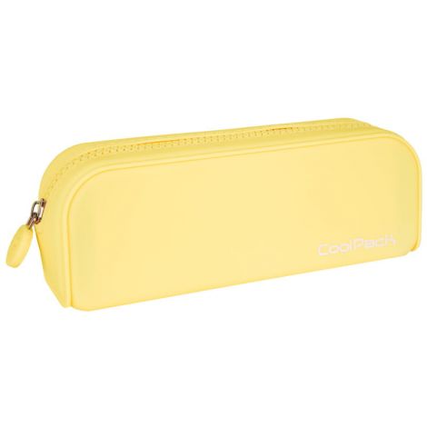 Piórnik saszetka CoolPack silikonowy Pastel Żółty