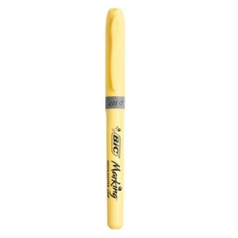 Zakreślacz Bic Pastel 1.6mm-3.3mm, Żółty