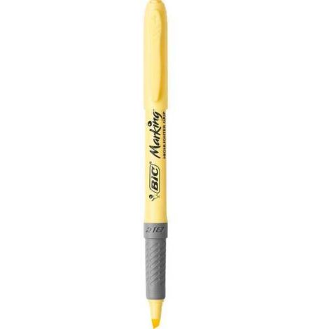 Zakreślacz Bic Pastel 1.6mm-3.3mm, Żółty - 2