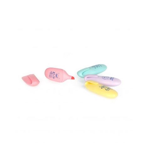 Zakreślacze Coolpack Stitch Pastel Mini, 4 kolory - 3