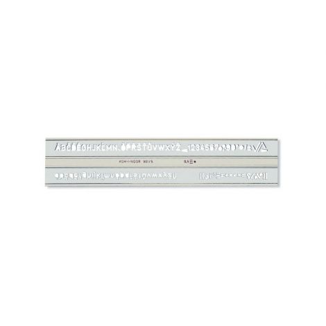 Szablon cyfrowo-literowy Koh-i-Noor, 0,5 mm