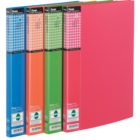 Album ofertowy Pentel Fresh A4/20 kieszeni, Seledynowy