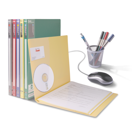 Album ofertowy Pentel Superior A4/20 kieszeni, Czarny
