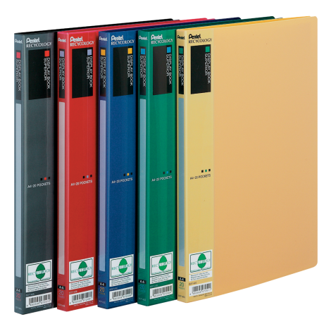 Album ofertowy Pentel Superior A4/20 kieszeni, Czarny - 3