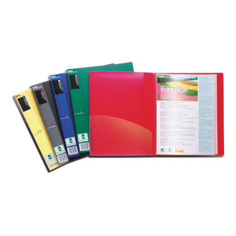 Album ofertowy Pentel Superior A4/20 kieszeni, Niebieski - 4