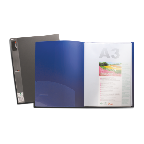 Album ofertowy Pentel Superior A3/20, Czarny - 4