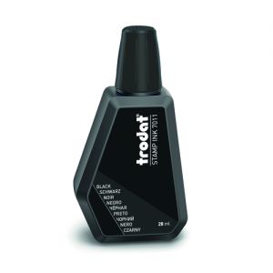 Tusz do stempli Trodat wodny 28ml, Czarny