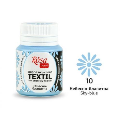 Farba do tkanin Koh-i-Noor Rosa 20ml Niebieski/Sky-blue