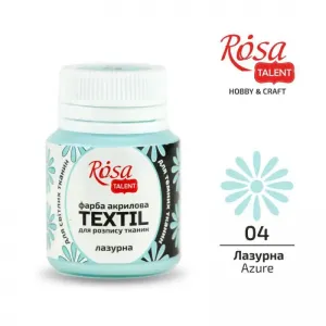 Farba do tkanin Koh-i-Noor Rosa 20ml Niebieski j./Azure