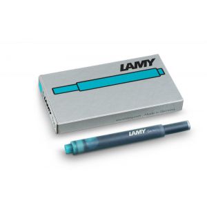 Naboje Lamy T10 5szt turkusowe