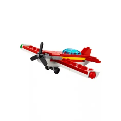 LEGO Creator 30669 3w1 Kultowy czerwony samolot - 2