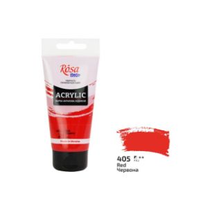 Farba akrylowa Koh-i-Noor Rosa 75ml Czerwona/Red