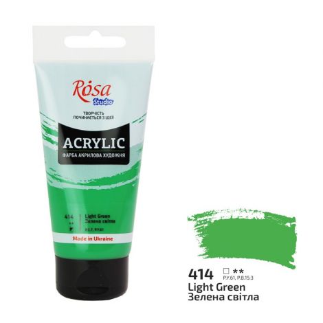 Farba akrylowa Koh-i-Noor Rosa 75ml Zielona/Light green