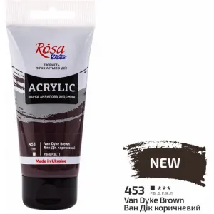 Farba akrylowa Koh-i-Noor Rosa 75ml Brązowa/Van dyke brown @@@