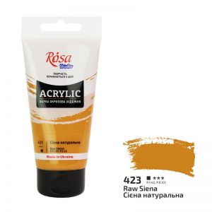 Farba akrylowa Koh-i-Noor Rosa 75ml Brązowa/Raw sienna