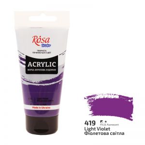 Farba akrylowa Koh-i-Noor Rosa 75ml Fioletowa/Light violet