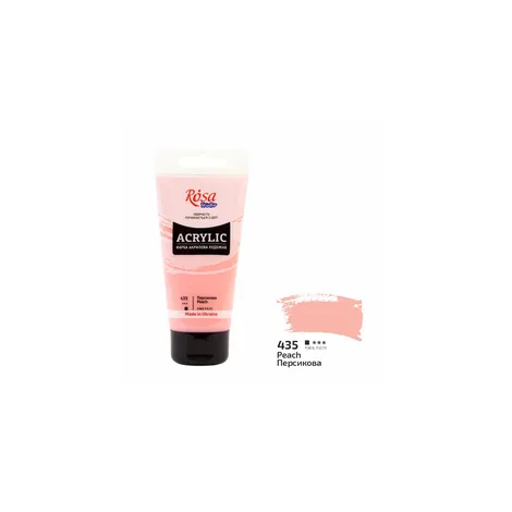 Farba akrylowa Koh-i-Noor Rosa 75ml Różowa/Peach