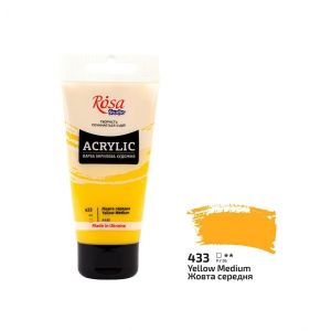 Farba akrylowa Koh-i-Noor Rosa 75ml Żółta/Yellow medium
