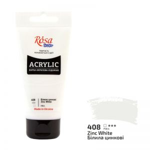 Farba akrylowa Koh-i-Noor Rosa 75ml Biała/Zinc white