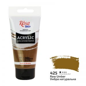 Farba akrylowa Koh-i-Noor Rosa 75ml Brązowa/Raw umber
