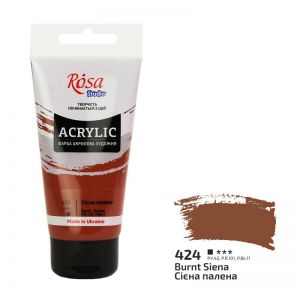Farba akrylowa Koh-i-Noor Rosa 75ml Brązowa/Burnt sienna