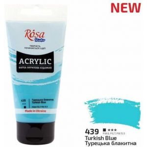 Farba akrylowa Koh-i-Noor Rosa 75ml Niebieska/Turkish blue