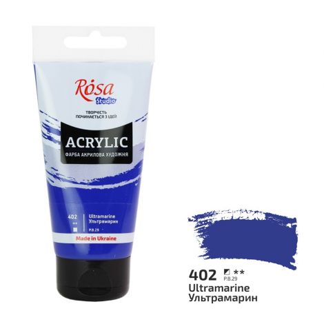 Farba akrylowa Koh-i-Noor Rosa 75ml Niebieska/Ultramarine