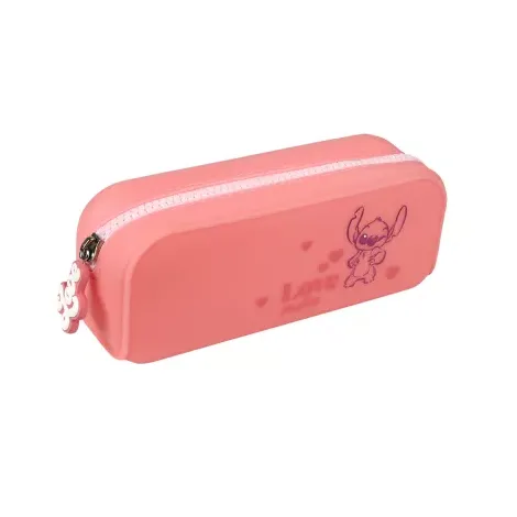 Piórnik saszetka CoolPack silikonowy Disney Core Stitch Różowy