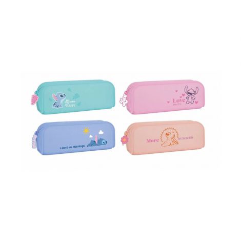 Piórnik saszetka CoolPack silikonowy Disney Core Stitch Różowy - 2