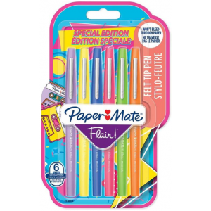 Pisaki PaperMate Flair Retro, 6kol