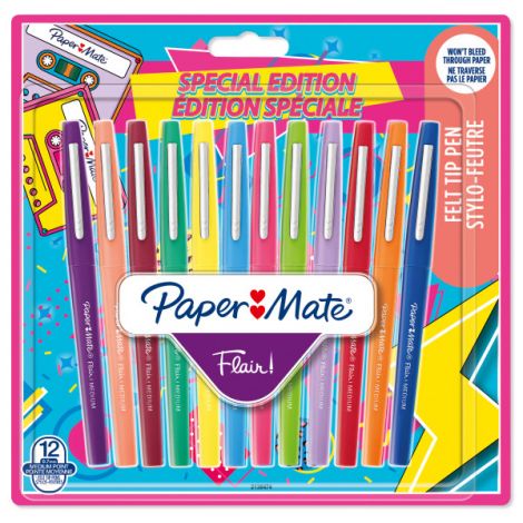 Pisaki PaperMate Flair Retro, 12kol