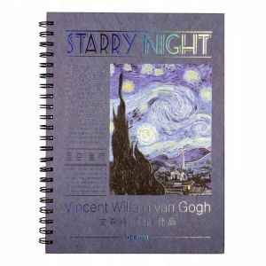 Kołoszkicownik Incood B4/40k/160g Van Gogh Gwiaździsta noc
