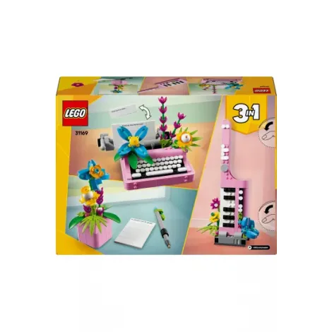 LEGO CREATOR 31169 3w1 Maszyna do pisania z kwiatami - 5
