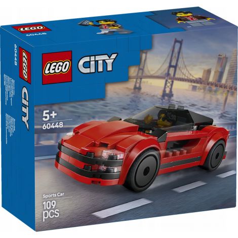 LEGO City 60448 Czerwony samochód sportowy