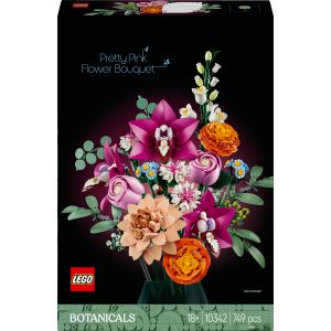 LEGO Botanicals 10342 Piękny bukiet różowych kwiatów