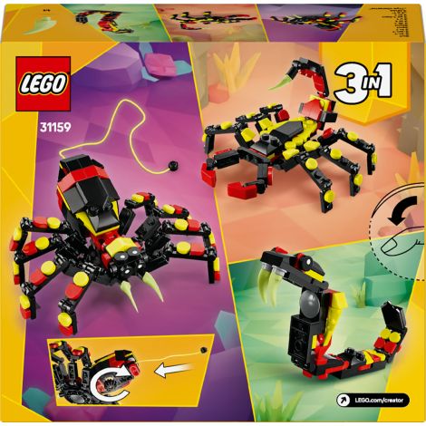 LEGO Creator 31159 3w1 Dzikie zwierzęta: niezwykły pająk - 5