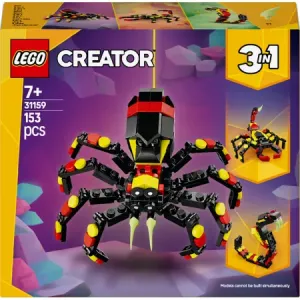 LEGO Creator 31159 3w1 Dzikie zwierzęta: niezwykły pająk