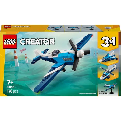 LEGO Creator 31160 3w1 Statek powietrzny: samolot wyścigowy